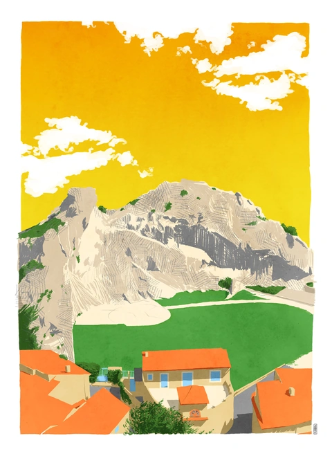 Festival du Rocher — illustration d’Alexandre Hostein