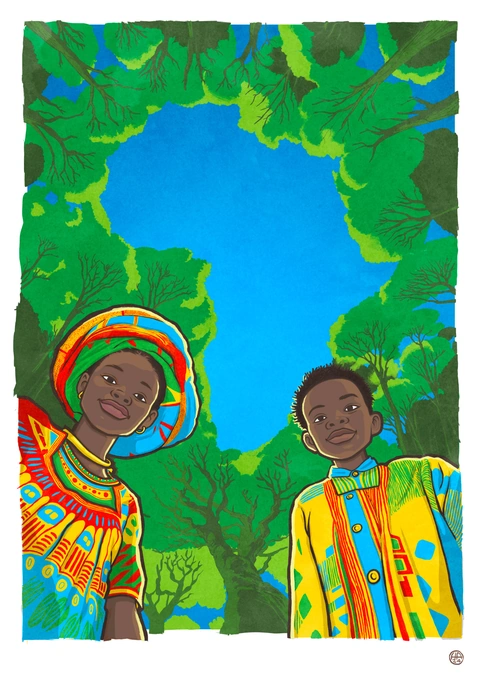 Afrique à Bagnols — 2024 — illustration d’Alexandre Hostein