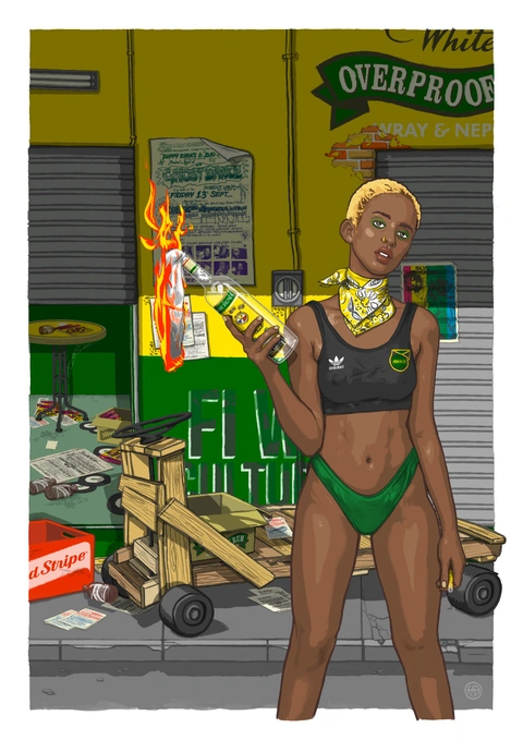 Jamaica — illustration d’Alexandre Hostein