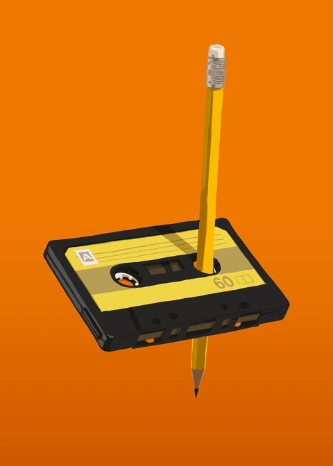 Cassette — illustration d’Alexandre Hostein
