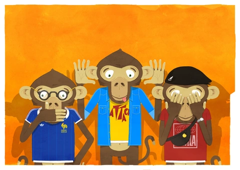 MOBA Monkey — Trio — illustration d’Alexandre Hostein